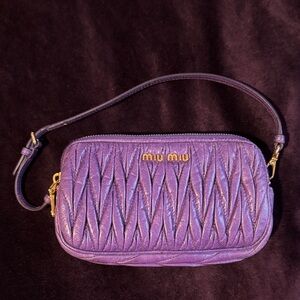 Miu Miu Matelasse Mini Bag